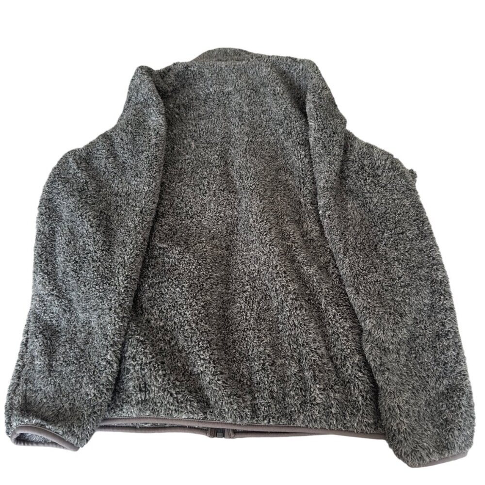 UNIQLO Gray Fleece Jacket Men Size Medium - Picture 4 of 10